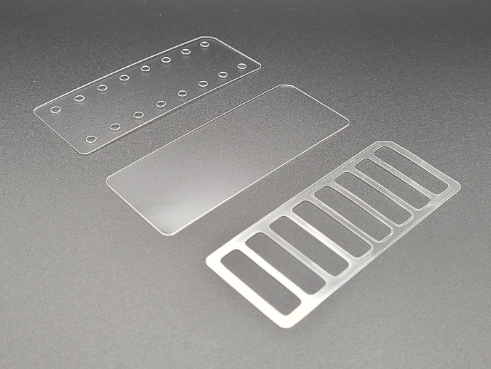 Foils cut to size by Bondus for material processing